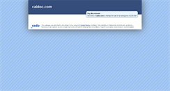 Desktop Screenshot of caldoc.com